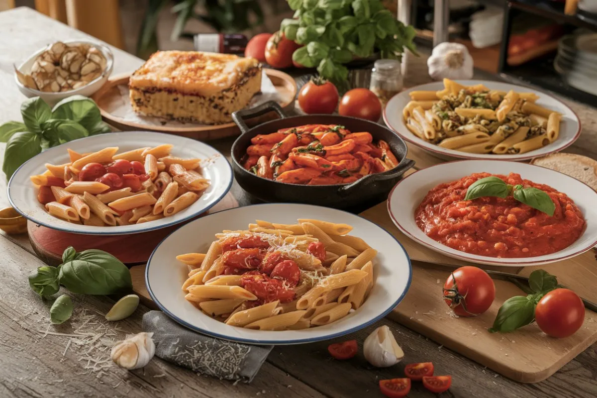 What is penne pasta best for?