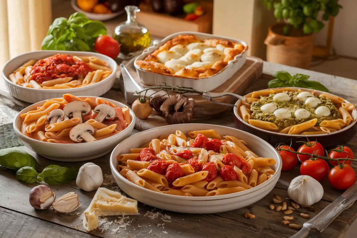 What is penne pasta best for?