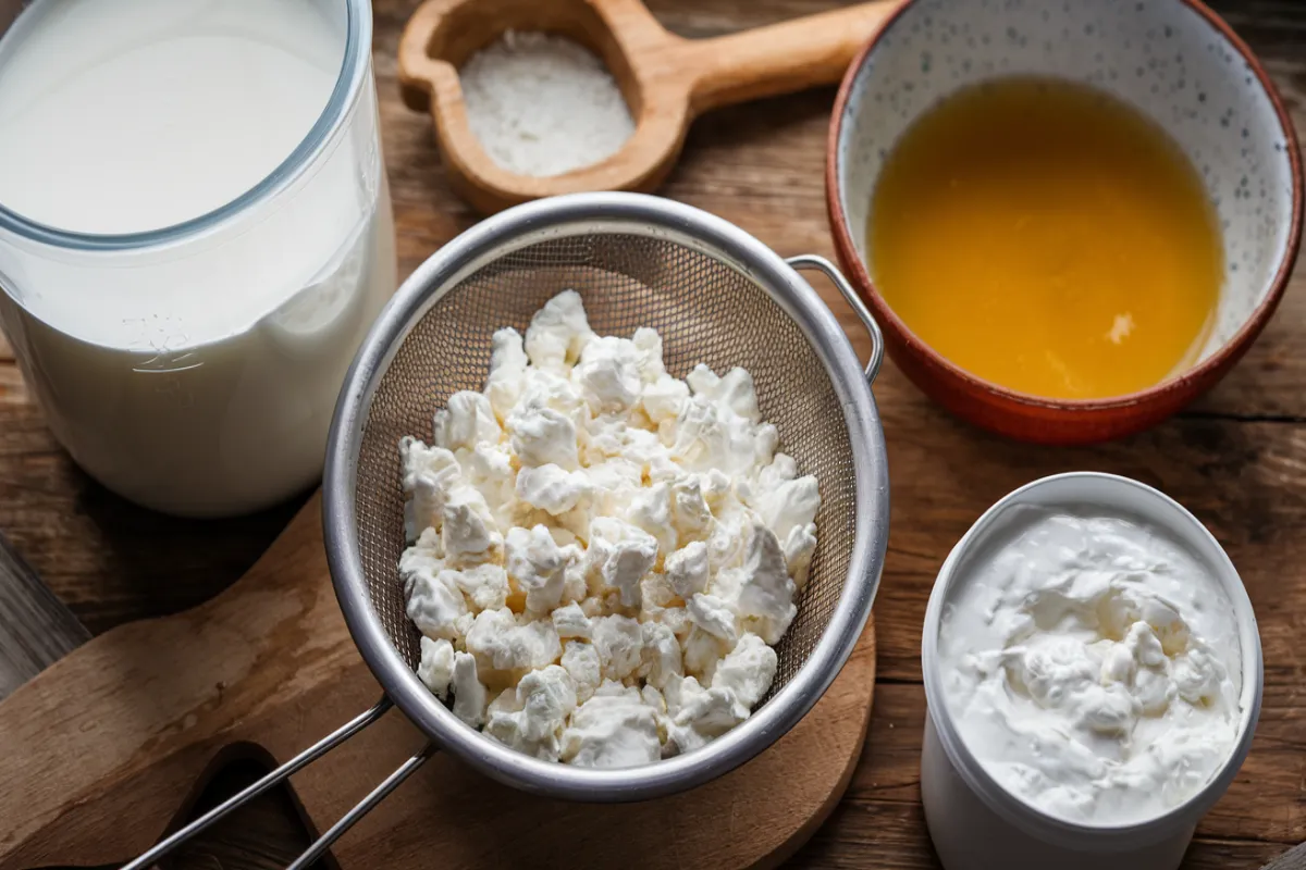 How is cottage cheese made?